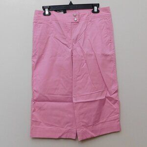 Steve & Barry's Pink Low Rise Stretch Capri Pants